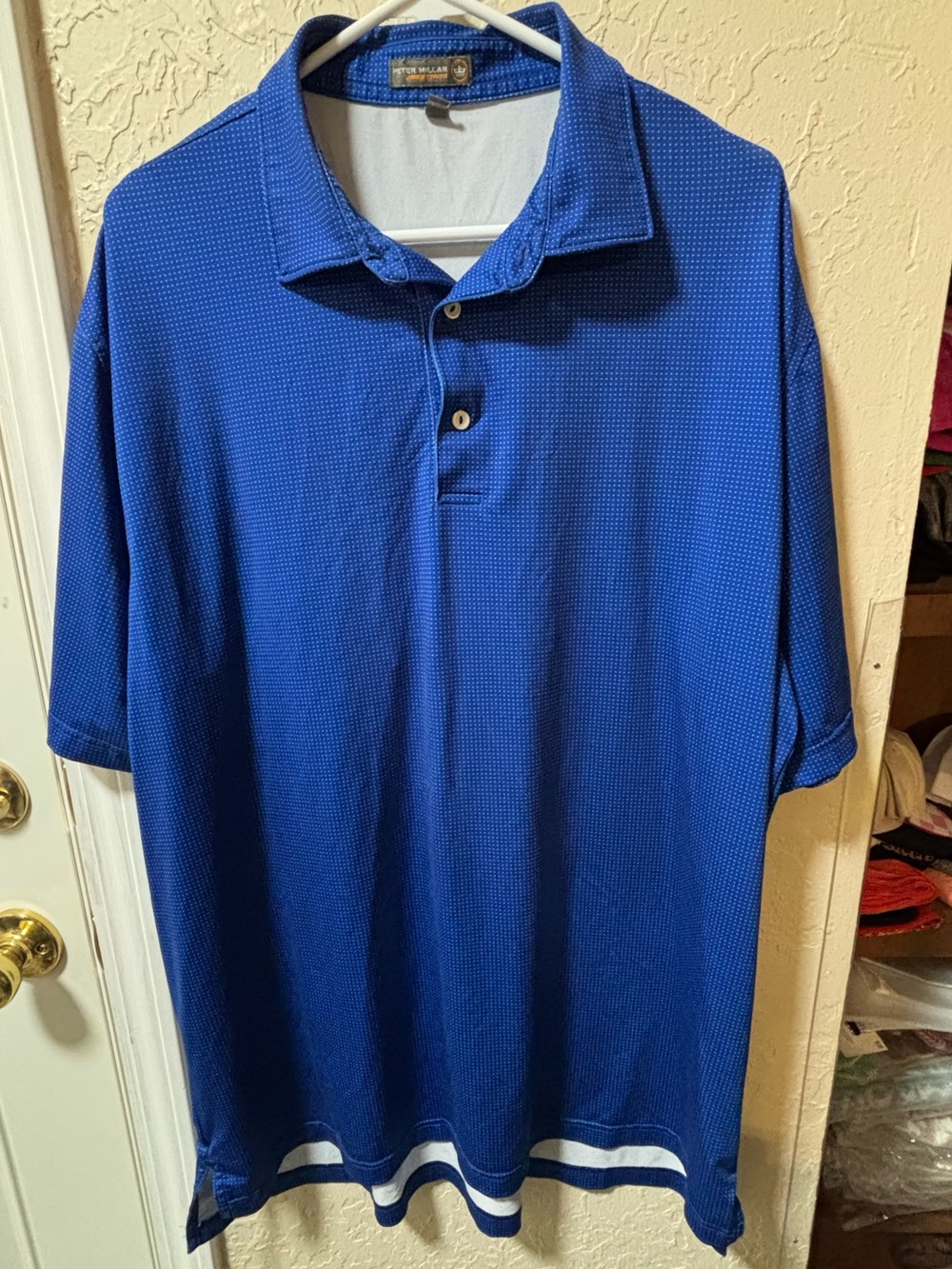Peter Millar Royal Blue Polo “summer comfort”
